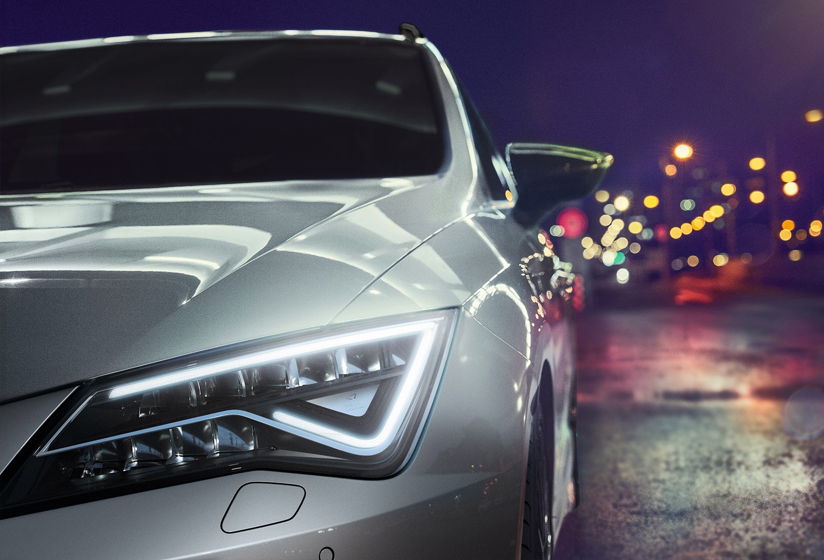 Leon CUPRA LED light