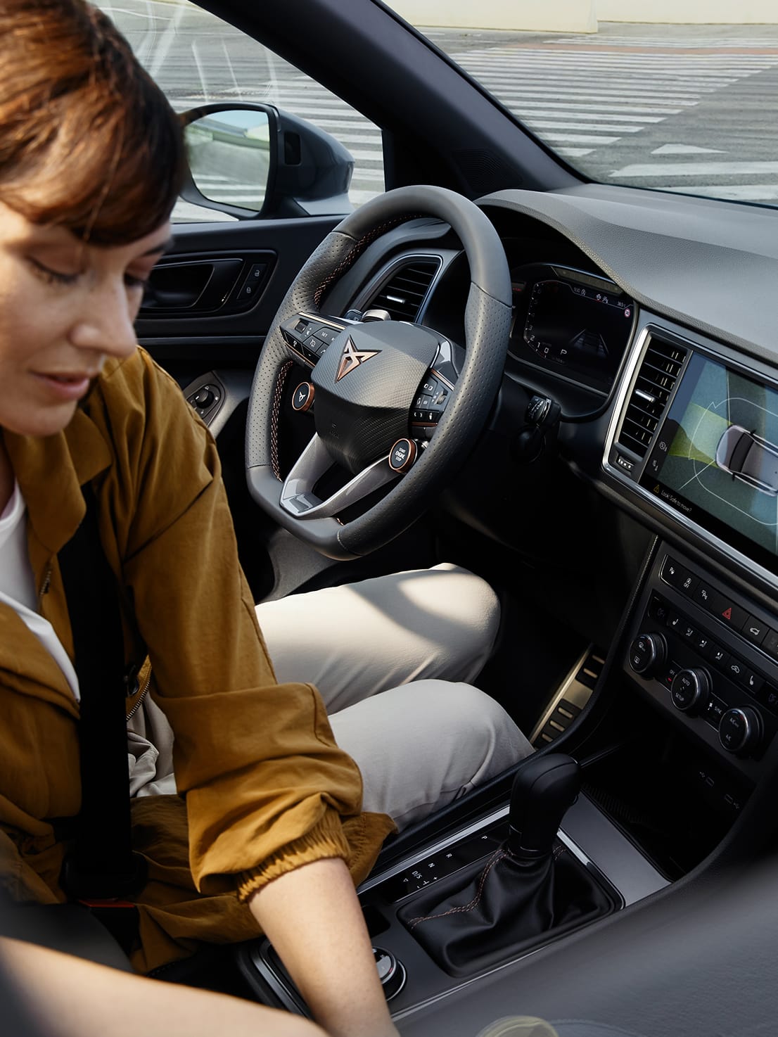 Women inside a CUPRA 