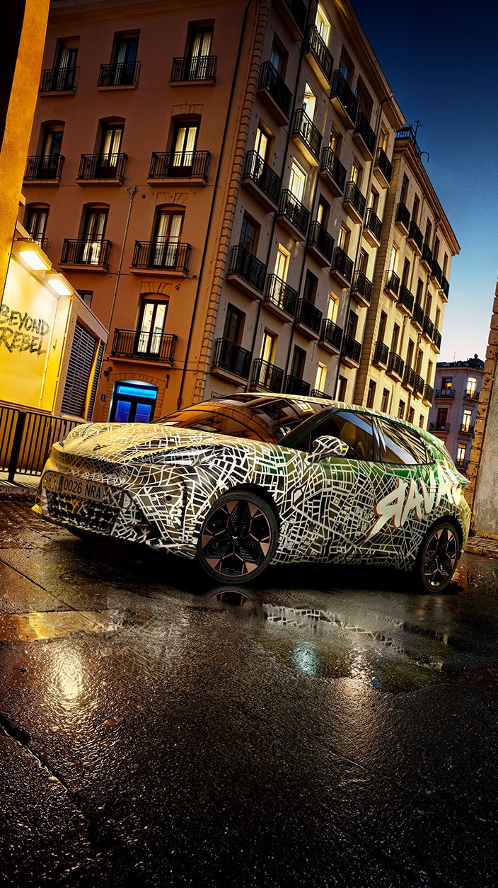 CUPRA Raval camo